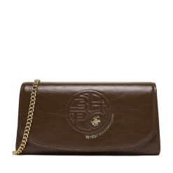 Portfel Beverly Hills Polo Club. Brązowe portfele Beverly Hills Polo Club, bez wzorów. Za 99.99 zł.