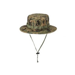 Kapelusz turystyczny USMC digital woodland. Brązowe kapelusze HELIKON-TEX, bez wzorów, sportowe. Za 59.99 zł.