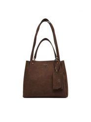 Guess Torebka Lorella HWCG23 06230 Brązowy. Brązowe torebki klasyczne Guess, z aplikacjami, ze skóry, bez dodatków. Za 634.99 zł.
