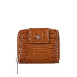 Skórzany portfel damski croco Canaletto z naturalnej skóry licowej PD1023s262 RFID. Portfele bez wzorów, ze skóry. Za 165.00 zł.