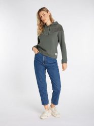 Protest Bluza "Atami" w kolorze zielonym rozmiar: 38. Zielone bluzy Protest, bez wzorów, bez ramiączek, z kapturem. Za 105.63 zł.