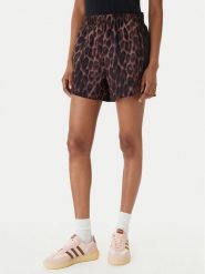 Adidas Szorty sportowe Workout Essentials Leopard Woven JZ4935 Brązowy Regular Fit. Brązowe szorty sportowe adidas, bez wzorów, z syntetyku, na fitness i siłownię. Za 149.99 zł.