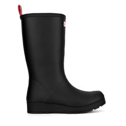 Kalosze Hunter. Czarne kalosze Hunter, bez wzorów, bez zapięcia. Za 429.99 zł.