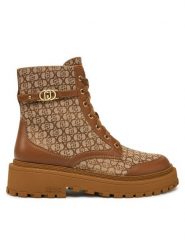 Liu Jo Trapery Rumi 30 SA5013 TX307 Brązowy. Brązowe traperki Liu Jo, bez wzorów, z materiału, bez obcasa, bez zapięcia. Za 729.99 zł.