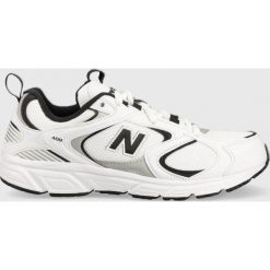 New Balance sneakersy ML408I kolor biały. Białe buty sportowe lifestyle New Balance, bez wzorów, z gumy, sportowe, z okrągłym noskiem, bez zapięcia. Za 399.99 zł.
