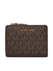 MICHAEL Michael Kors Mały Portfel Damski 32S5G8ED7V Brązowy. Brązowe portfele MICHAEL Michael Kors, bez wzorów, ze skóry. Za 439.99 zł.
