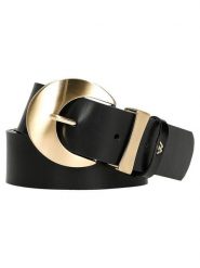 Wojas Skórzany pasek w kolorze czarnym rozmiar: 100. Czarne paski Wojas, bez wzorów, z materiału. Za 74.99 zł.