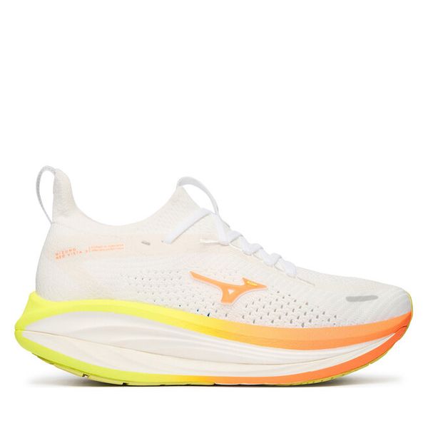 Buty do biegania Mizuno. Białe buty do biegania Mizuno, bez wzorów, bez zapięcia, do biegania. Za 769.99 zł.