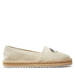 Espadryle Tommy Jeans. Brązowe espadryle Tommy Jeans, bez wzorów, z jeansu, bez obcasa. Za 189.99 zł.