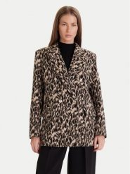 Maryley Marynarka 25IB112/36BE Beżowy Regular Fit. Brązowe marynarki i żakiety Maryley, l, bez wzorów, z syntetyku, bez ramiączek. Za 1,049.00 zł.