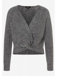 More & More Sweter w kolorze szarym rozmiar: 42. Szare swetry More & More, bez wzorów, ze splotem, bez ramiączek. Za 69.99 zł.