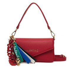 Torebka Valentino. Czerwone torebki klasyczne Valentino, bez wzorów, klasyczne, bez dodatków. Za 549.99 zł.