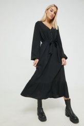 Only sukienka kolor czarny maxi prosta. Czarne sukienki ONLY, na co dzień, l, bez wzorów, z wiskozy, bez kołnierzyka, bez ramiączek, maxi, proste. Za 189.99 zł.