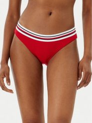 Tommy Hilfiger Dół od bikini UW0UW05830 Czerwony. Czerwone bikini Tommy Hilfiger, bez wzorów, z syntetyku. Za 129.99 zł.