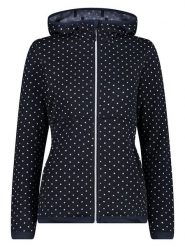 CMP Dzianinowa kurtka polarowa w kolorze granatowym rozmiar: 42. Niebieskie kurtki CMP, bez wzorów, z dzianiny, bez kaptura. Za 172.95 zł.