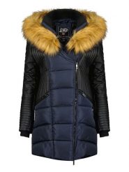 Canadian Peak Parka "Ausmoseak" w kolorze granatowym rozmiar: S. Niebieskie płaszcze Canadian Peak, s, bez wzorów, bez kaptura. Za 284.82 zł.