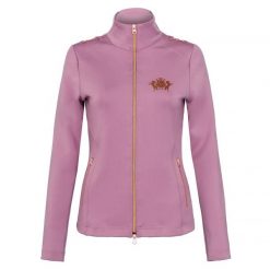 Bluza jeździecka damska EQUESTRIAN QUEEN Henrietta2.0 25AW. Czerwone bluzy EQUESTRIAN QUEEN, l, z aplikacjami, bez ramiączek, bez kaptura. Za 242.99 zł.