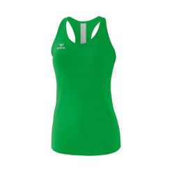 Damski tank top Erima Squad. Zielone topy Erima, xs, bez wzorów, sportowe, bez kołnierzyka, bez ramiączek. W wyprzedaży za 115.50 zł.