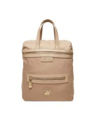 Beverly Hills Polo Club Plecak BHPC-H-002-07 Beżowy. Brązowe plecaki Beverly Hills Polo Club, bez wzorów, z materiału, bez dodatków. Za 129.99 zł.