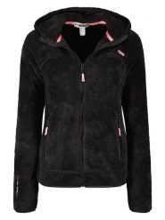 Geographical Norway Kurtka polarowa "Upalood" w kolorze czarnym rozmiar: M. Czarne kurtki Geographical Norway, m, bez wzorów, z polaru, bez kaptura. Za 113.63 zł.