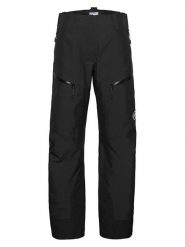Mammut Spodnie narciarskie "Mountain Pro GTX 3L" w kolorze czarnym rozmiar: 38. Czarne spodnie dresowe Mammut, bez wzorów, narciarskie. Za 1,629.95 zł.