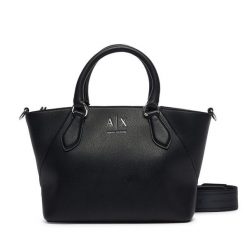 Torebka Armani Exchange. Czarne torebki klasyczne Armani Exchange, bez wzorów, klasyczne, bez dodatków. Za 654.99 zł.