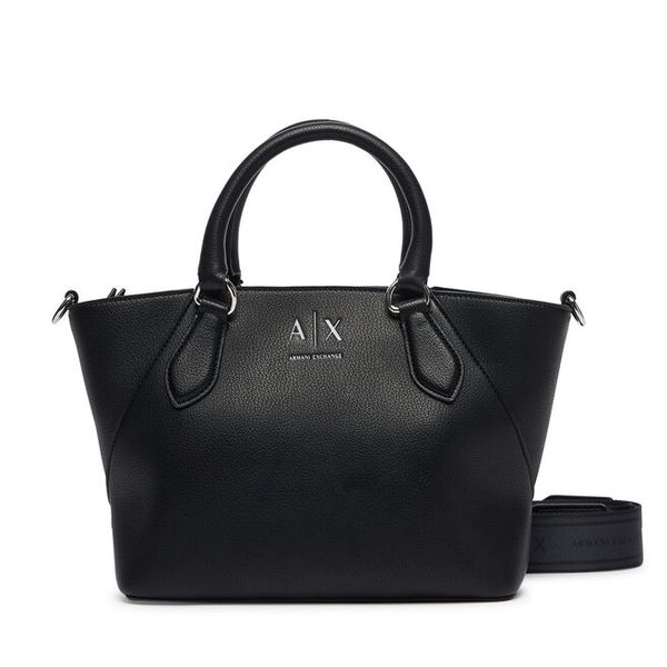Torebka Armani Exchange. Czarne torebki klasyczne Armani Exchange, bez wzorów, klasyczne, bez dodatków. Za 654.99 zł.