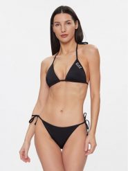 EA7 Emporio Armani Bikini 911002 CC419 00020 Czarny. Czarne bikini EA7 Emporio Armani, bez wzorów, z syntetyku. Za 509.99 zł.