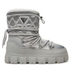 Śniegowce Guess. Szare śniegowce Guess, z aplikacjami, bez zapięcia. Za 839.99 zł.