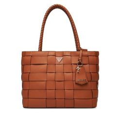 Torebka Guess. Brązowe torebki klasyczne Guess, z aplikacjami, klasyczne, bez dodatków. Za 469.99 zł.