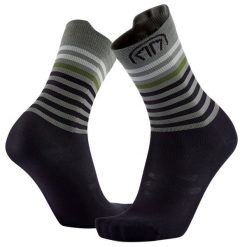 Skarpety do biegania dorosly Sidas Run Anatomic Light Crew wysokosc goleni. Szare skarpetki SIDAS, bez wzorów, ze skóry. Za 73.00 zł.