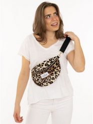 Zwillingsherz Saszetka w kolorze jasnobrązowo-czarnym rozmiar: onesize. Brązowe nerki i saszetki Zwillingsherz, bez wzorów, z materiału, sportowe, bez dodatków. Za 147.91 zł.