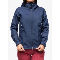 Kurtka softshell damska Houdini Pace Jacket. Niebieskie kurtki narciarskie Houdini, na zimę, bez wzorów, z softshellu, bez kaptura, narciarskie. Za 996.99 zł.