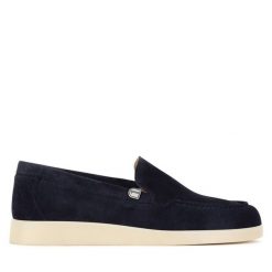 Mokasyny G-Star Raw. Niebieskie mokasyny G-Star Raw, bez wzorów. Za 329.99 zł.