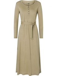 Super.natural Sukienka w kolorze oliwkowym rozmiar: M. Brązowe sukienki super.natural, m, bez wzorów, z tkaniny, bez kołnierzyka, bez ramiączek, maxi. Za 152.99 zł.