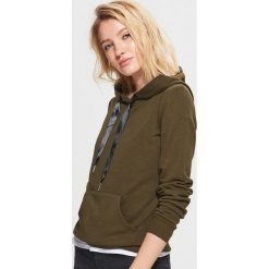 Gładka bluza kangurka - Khaki. Bluzy marki DOMYOS. W wyprzedaży za 39.99 zł.