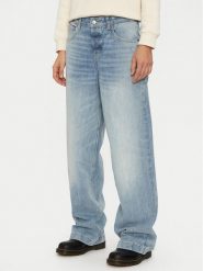 Lee Jeansy Carpenter 112355208 Niebieski Loose Fit. Niebieskie jeansy Lee, bez wzorów, z bawełny. Za 259.99 zł.