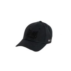 Czapka z daszkiem z wyszytym logo Metal Boxe. Czarne czapki z daszkiem METAL BOXE, z aplikacjami, z bawełny, sportowe. Za 169.50 zł.