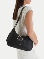 Beverly Hills Polo Club Torebka CEO-BHPC-C-018-09 Czarny. Czarne torebki klasyczne Beverly Hills Polo Club, bez wzorów, z materiału, bez dodatków. Za 219.99 zł.