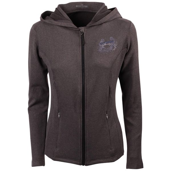 Bluza damska z kapturem Harry's Horse Trendy Ivy. Szare bluzy HARRYS HORSE, s, bez wzorów, sportowe, bez ramiączek, z kapturem. W wyprzedaży za 150.50 zł.