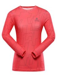 Alpine Pro Koszulka funkcyjna "Lousa" w kolorze różowym rozmiar: XXL. Różowe t-shirty sportowe Alpine Pro, xxl, bez wzorów, z materiału, bez ramiączek, outdoorowe. Za 123.25 zł.