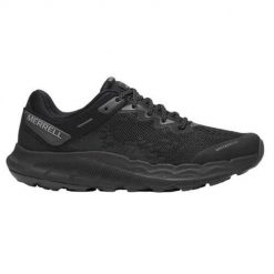 Buty do biegania damskie Merrell Antora 4. Czarne buty do biegania Merrell, bez wzorów, z gumy, bez zapięcia, do biegania. Za 813.00 zł.