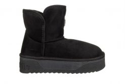 Śniegowce D Franklin Boots Nordic V2 Basic Low Black 206003, Czarny, Materiał - 36. Czarne śniegowce D.Franklin, bez wzorów, z gumy, za kostkę, bez zapięcia. W wyprzedaży za 179.10 zł.