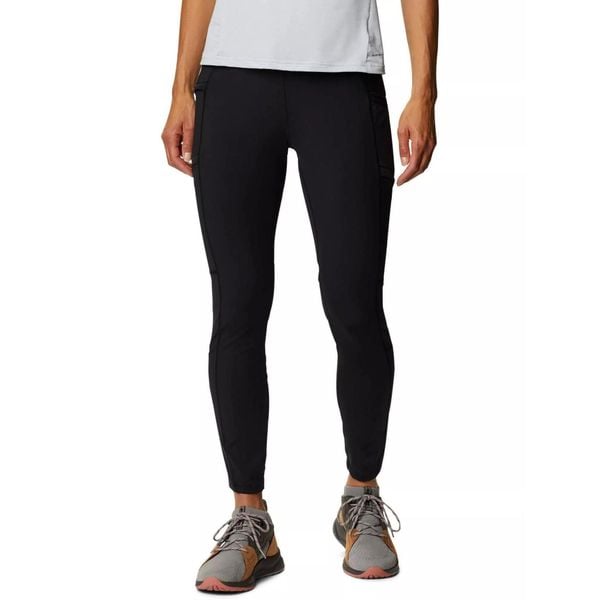 Legginsy damskie Columbia Windgates II. Czarne legginsy Columbia, bez wzorów. W wyprzedaży za 265.00 zł.