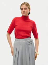 Vero Moda Sweter Fantastic 10320735 Czerwony Standard Fit. Czerwone swetry Vero Moda, s, bez wzorów, z syntetyku, bez ramiączek. Za 49.99 zł.