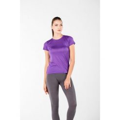 Koszulka turystyczna damska Woolona Pera 100% Merino. Fioletowe t-shirty sportowe WOOLONA, xl, bez wzorów, bez ramiączek. W wyprzedaży za 261.00 zł.