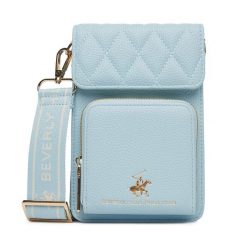 Torebka Beverly Hills Polo Club. Niebieskie listonoszki Beverly Hills Polo Club, bez wzorów, bez dodatków. Za 79.99 zł.