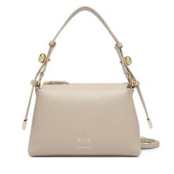 Torebka Armani Exchange. Brązowe torebki klasyczne Armani Exchange, bez wzorów, klasyczne, bez dodatków. Za 614.99 zł.