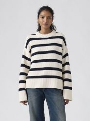 Levi's Sweter "Candide" w kolorze biało-czarnym rozmiar: XS. Białe swetry Levi's, s, bez wzorów, bez ramiączek. Za 173.45 zł.