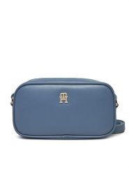 Tommy Hilfiger Torebka AW0AW16468 Niebieski. Niebieskie listonoszki Tommy Hilfiger, bez wzorów, ze skóry, bez dodatków. Za 259.99 zł.